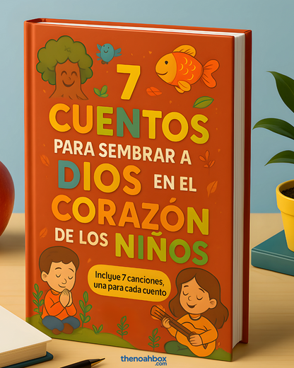 Ebook digital  7 cuentos para sembrar a Dios en el corazón de los niños